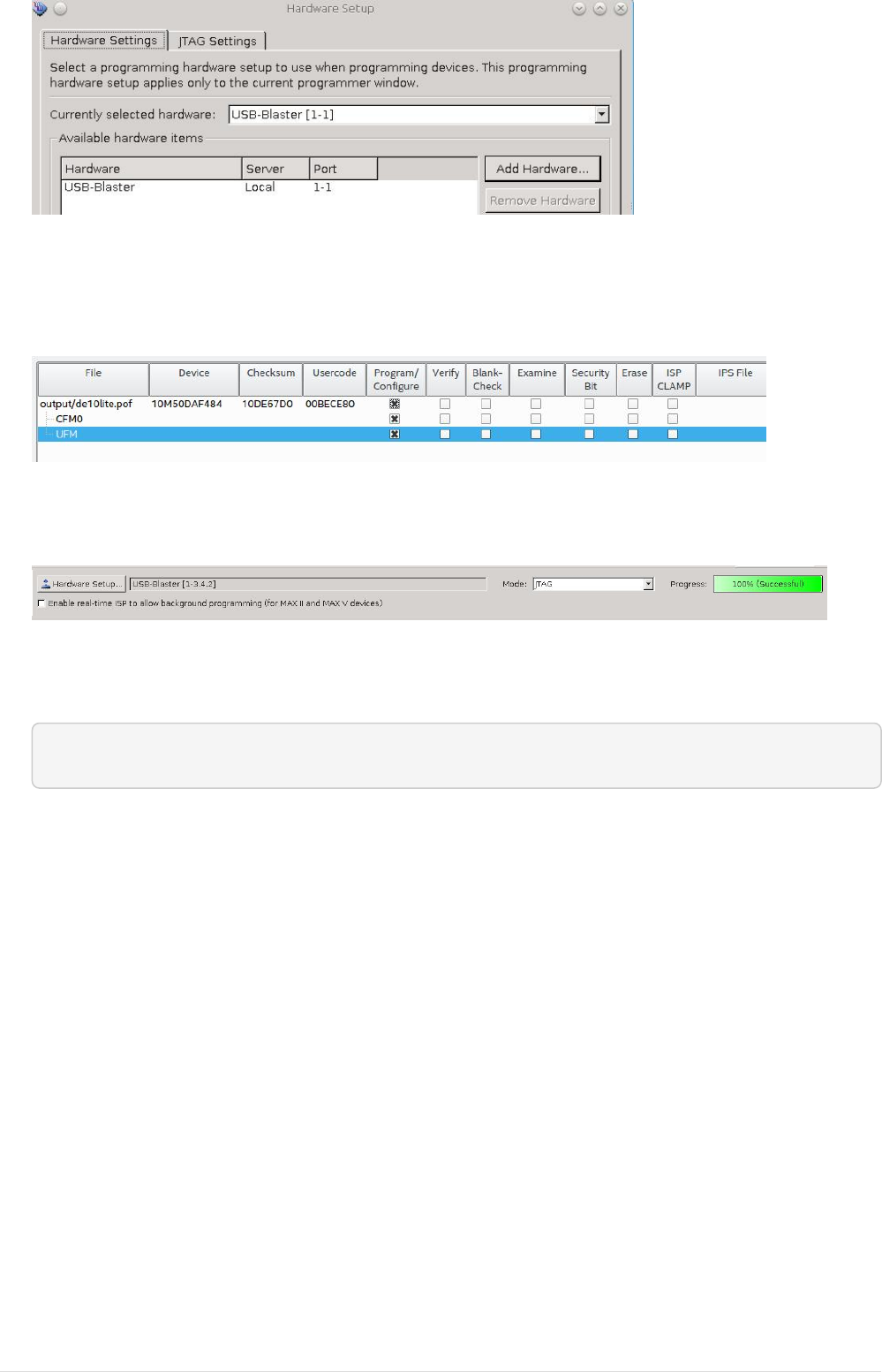 SCR1 SDK. Terasic DE10 Lite Edition. Quick Start Guide De10lite En