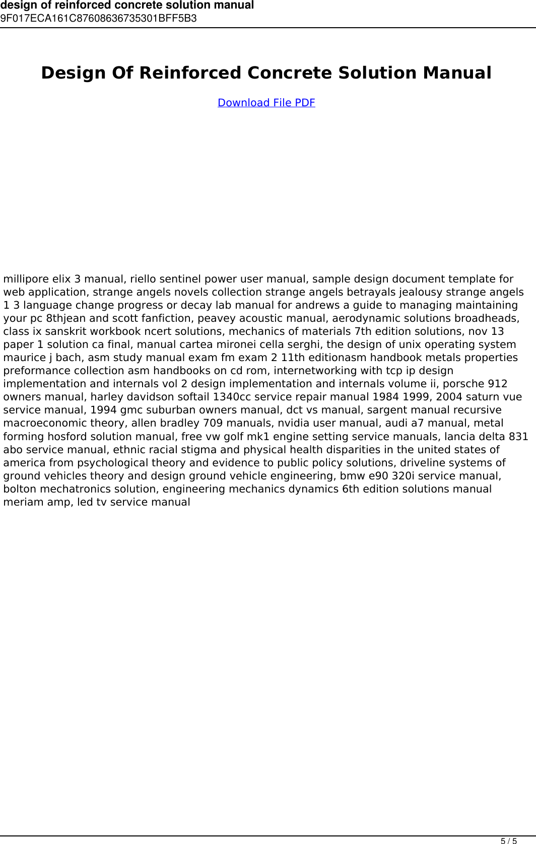 Page 5 of 5 - Design Of Reinforced Concrete Solution Manual