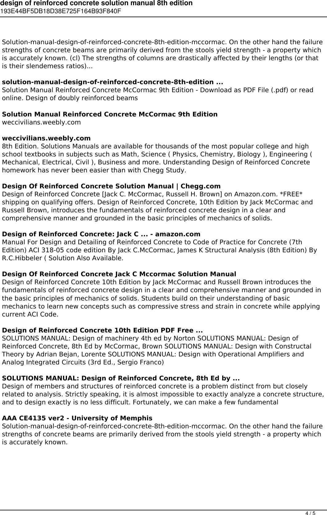 Page 4 of 5 - Design Of Reinforced Concrete Solution Manual 8th Edition