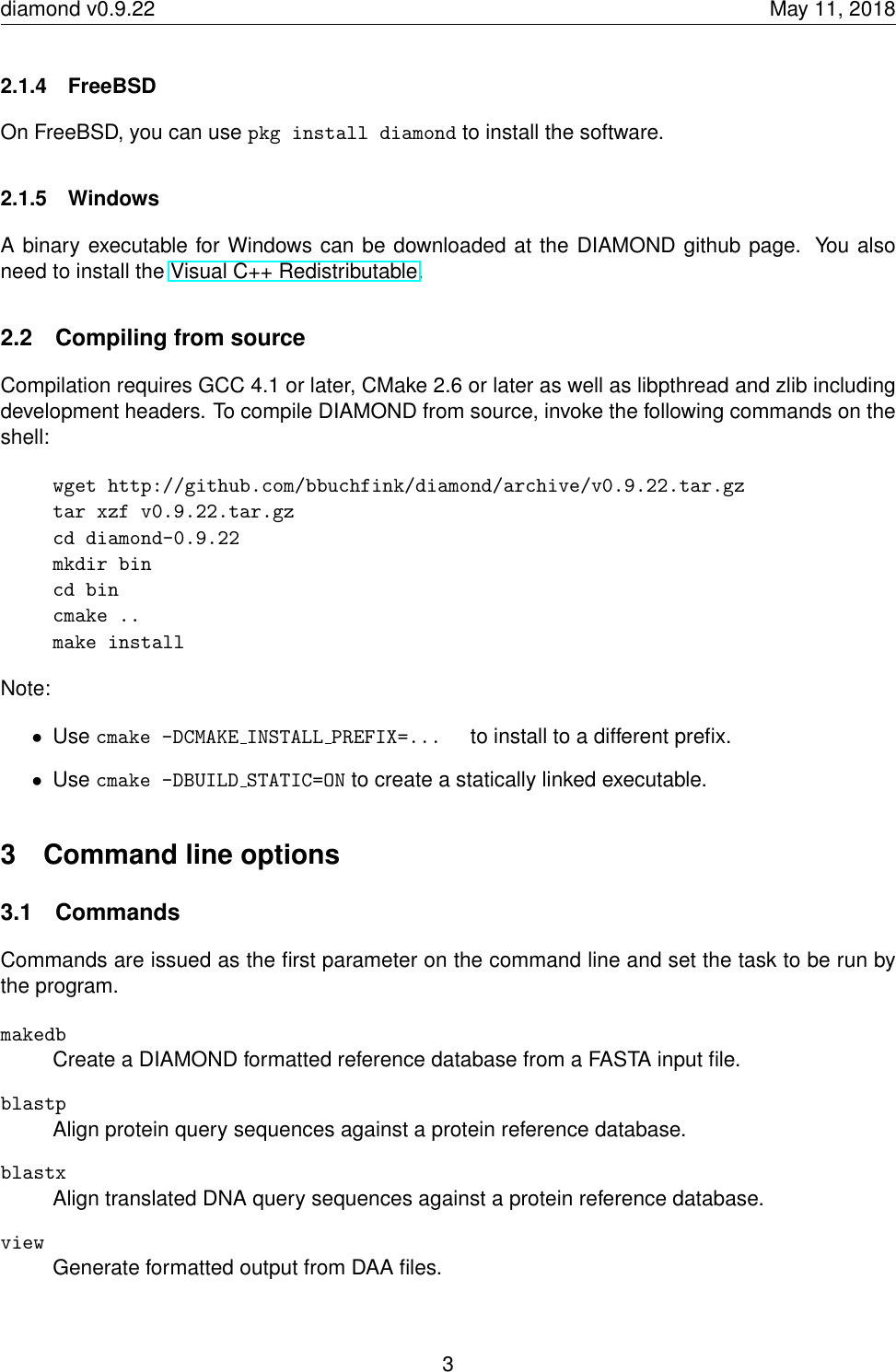 Page 3 of 12 - Diamond Manual
