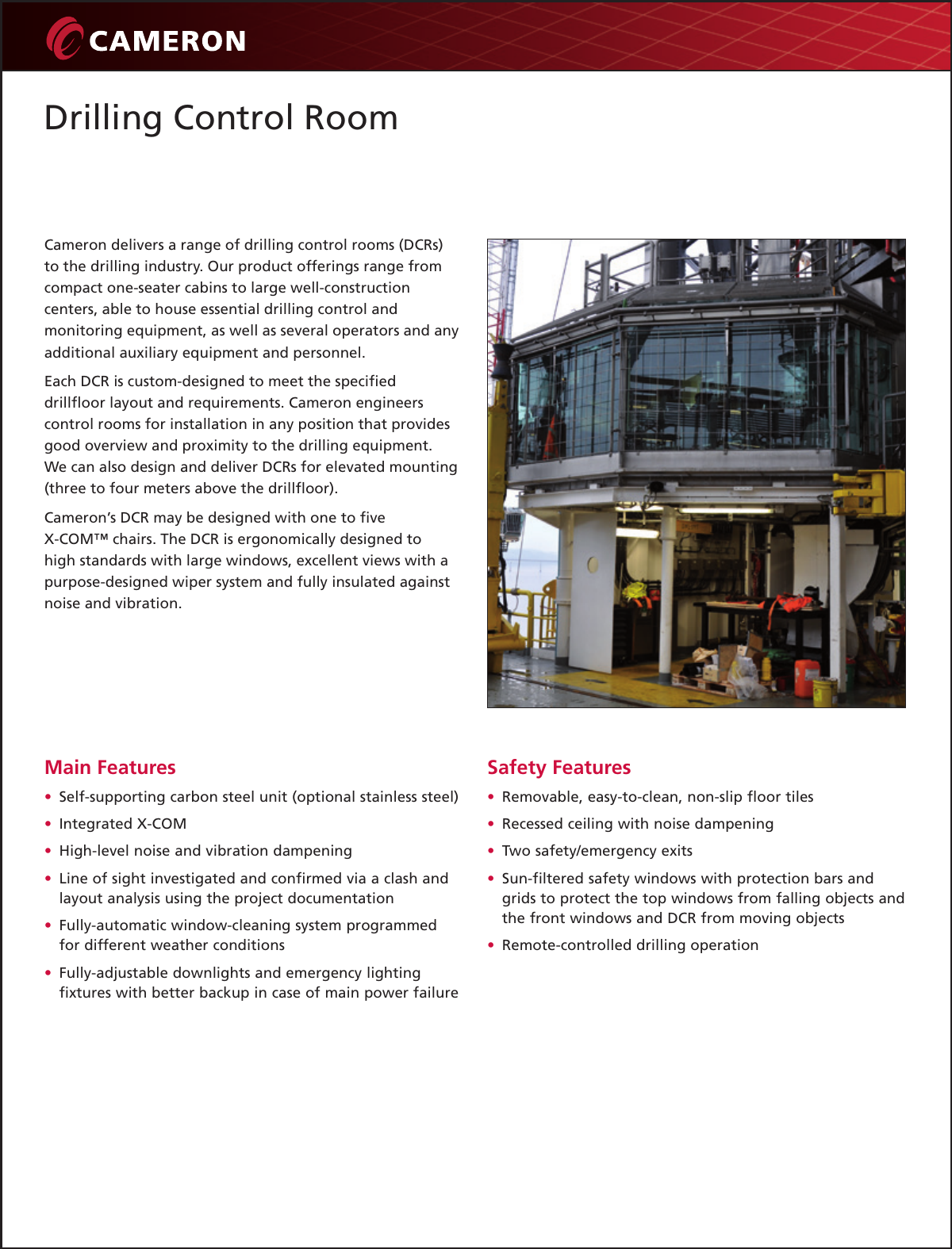 Page 1 of 3 - Drilling Control Rooms Flyer Drilling-control-rooms-flyer