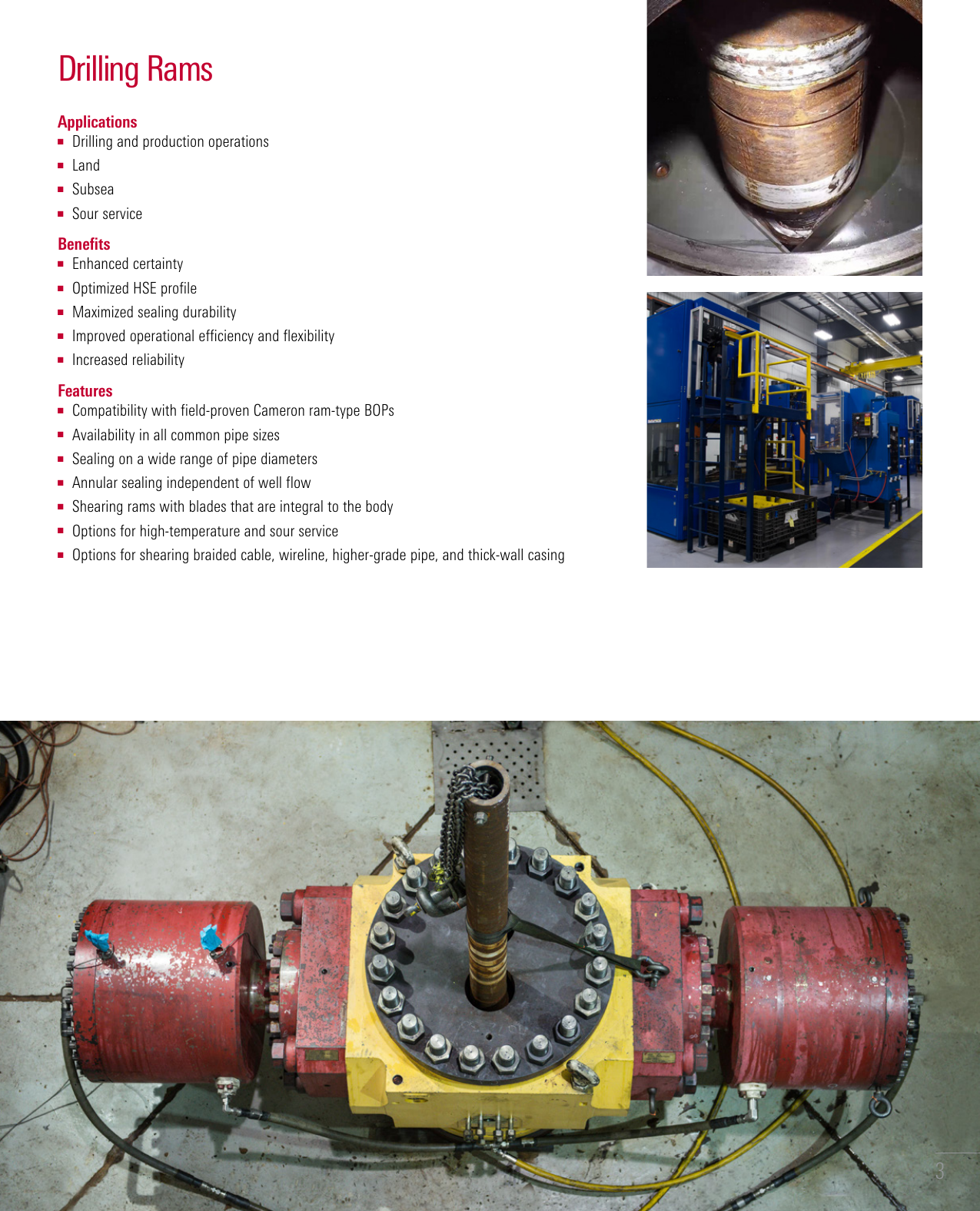 Page 3 of 8 - Drilling Rams Brochure Drilling-rams-brochure