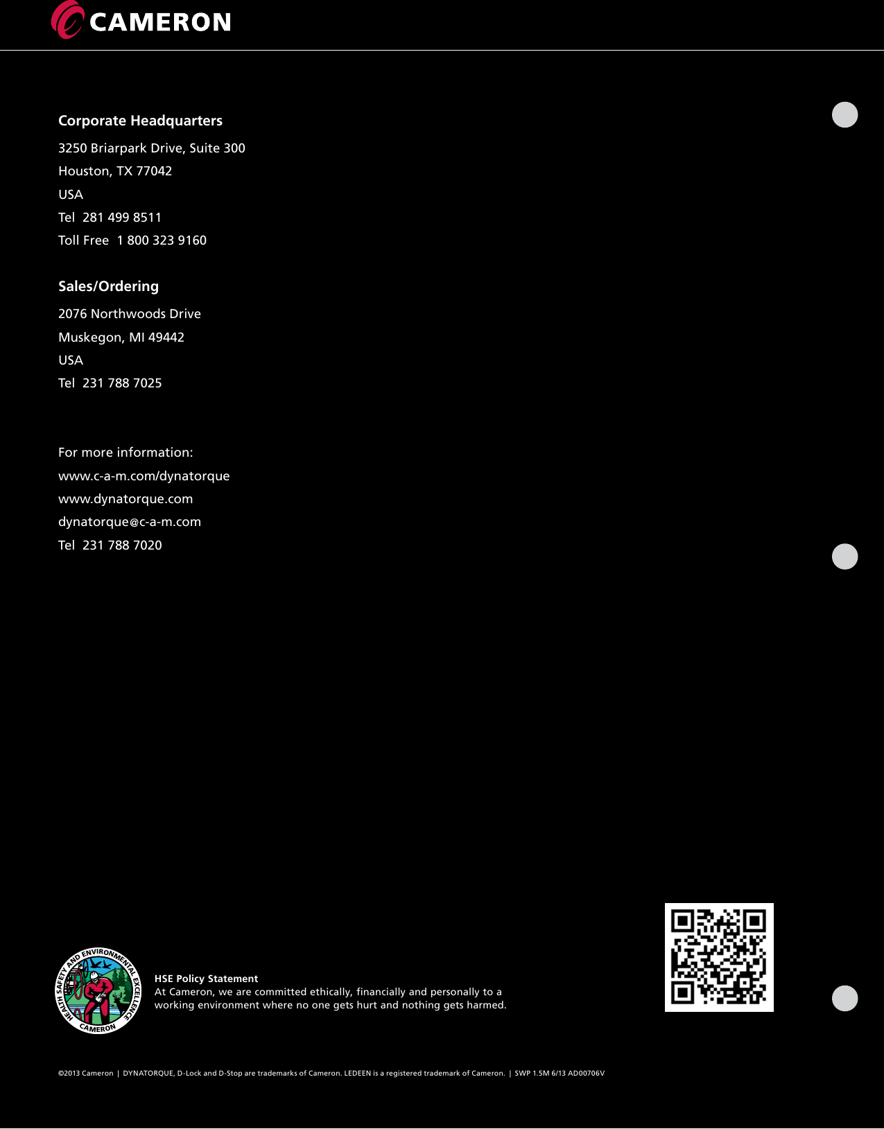 Page 12 of 12 - DYNATORQUE Gears And Automated Valve Accessories Brochure Dynatorque-gears-and-automated-valve-accessories