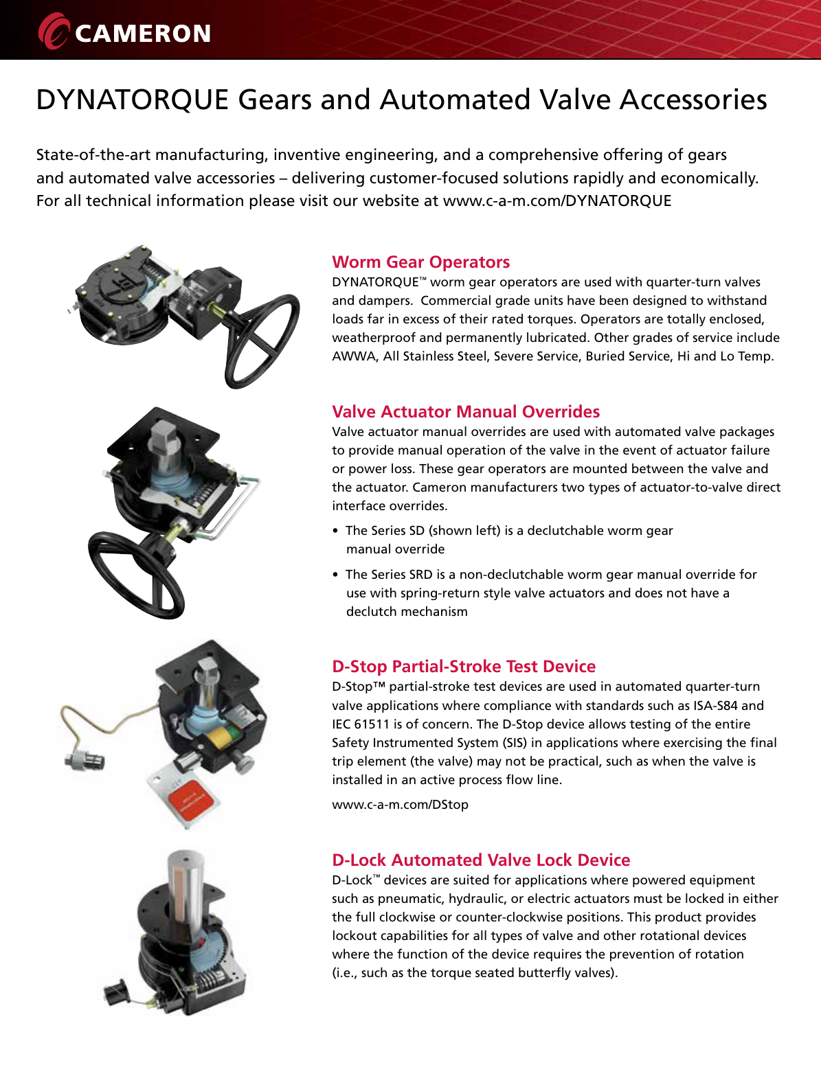 Page 1 of 2 - Dynatorque-gears-and-automated-valve-accessories-flyer