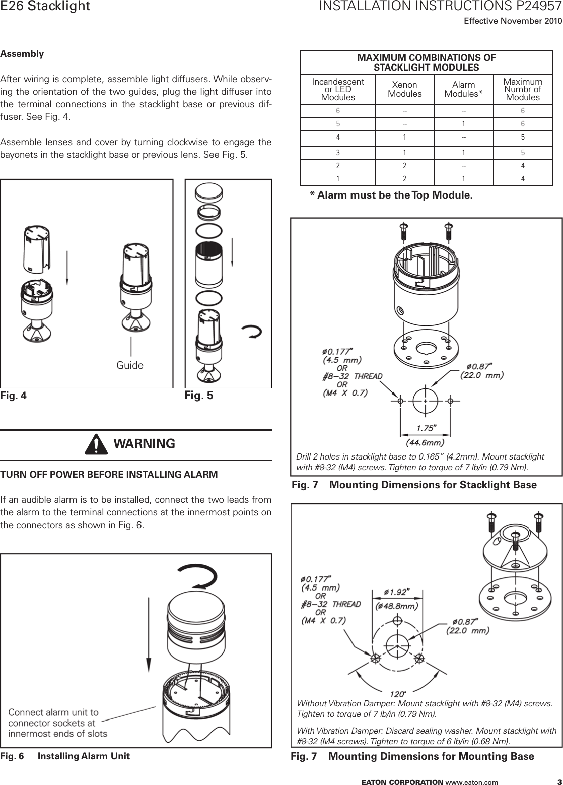 Page 3 of 4 - P24957 E26_installation E26 Installation