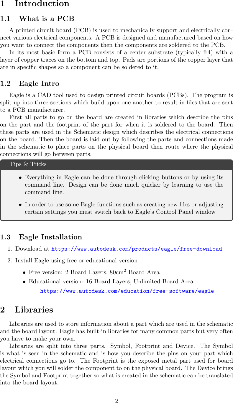 Page 2 of 12 - Eagle Guide