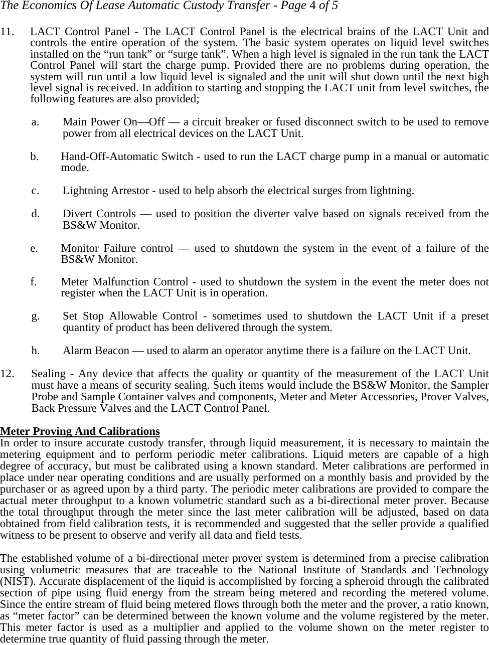 Page 4 of 5 - Economics Of Custody Transfer White Paper Economics-of-custody-transfer Technical-paper