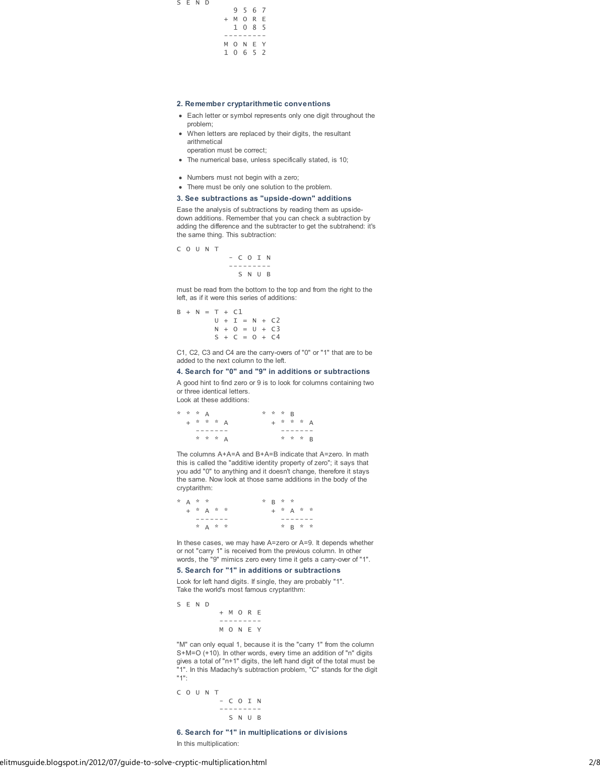 Page 2 of 8 - Elitmus-guide -guide-to-solve-cryptic-multiplication-question