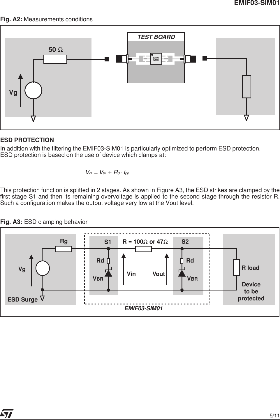 Page 5 of 12 - EMIF03-SIM01 - Datasheet. Www.s-manuals.com. St