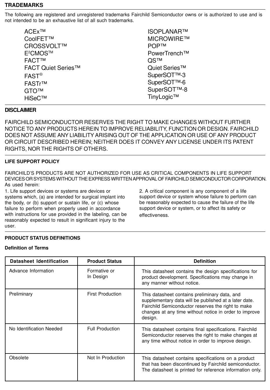 Page 4 of 5 - FDC6330L - Datasheet. Www.s-manuals.com. Fairchild