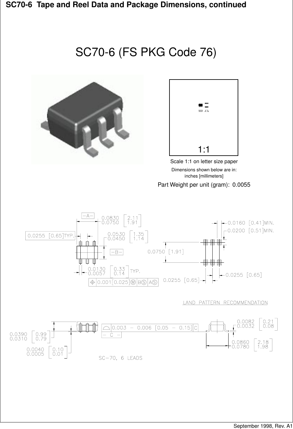 Page 7 of 9 - FDG6301N - Datasheet. Www.s-manuals.com. Fairchild