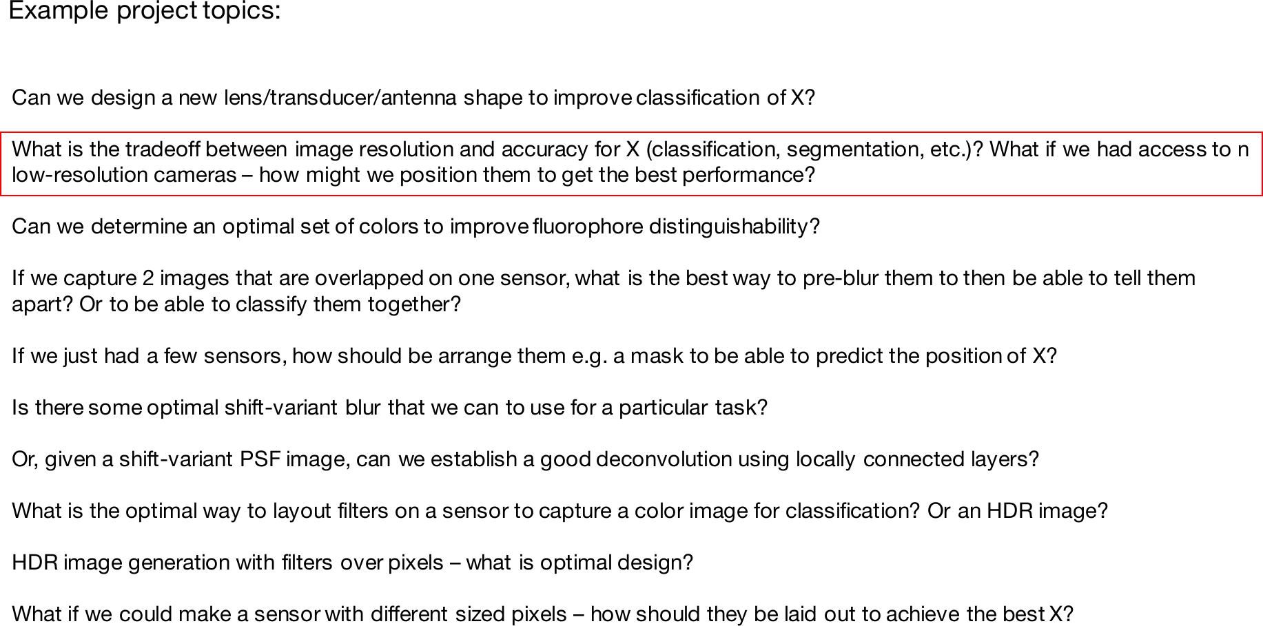 Page 5 of 8 - Lecture_14_object_detection_segmentation  Project Proposal Instructions
