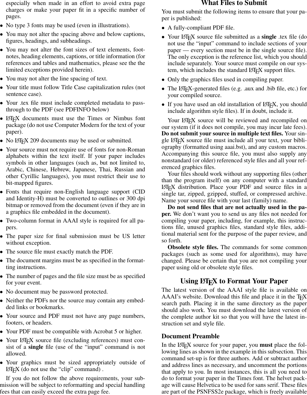 Page 2 of 11 - 2019 Formatting Instructions For Authors Using LaTeX Formatting-instructions-latex-2019
