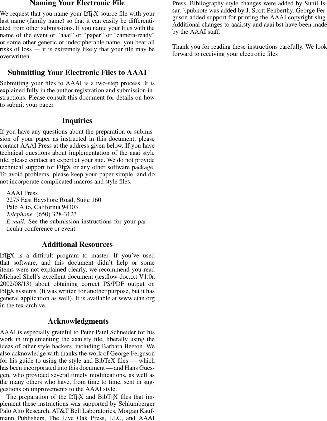 Page 11 of 11 - 2019 Formatting Instructions For Authors Using LaTeX Formatting-instructions-latex-2019