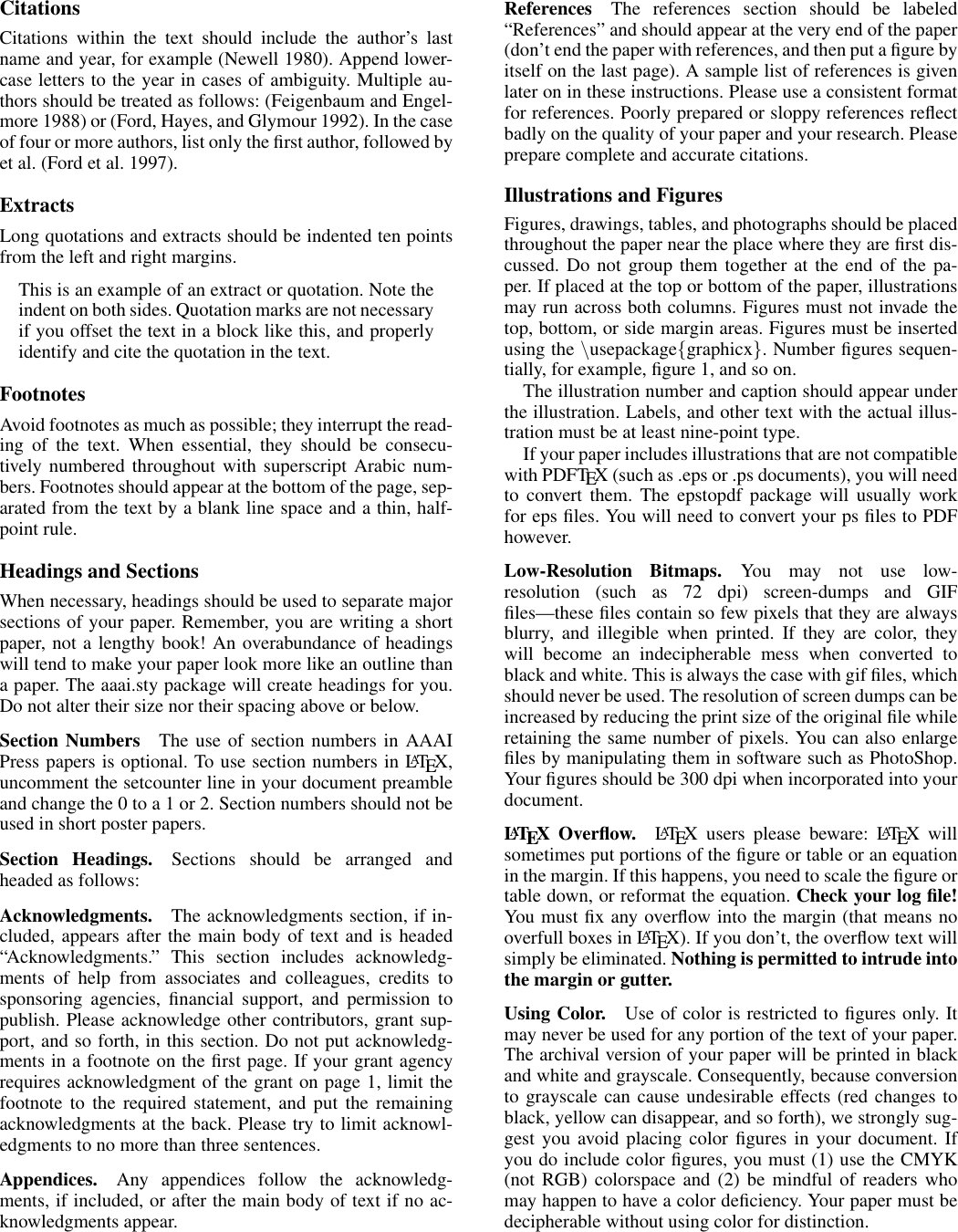 Page 6 of 11 - 2019 Formatting Instructions For Authors Using LaTeX Formatting-instructions-latex-2019