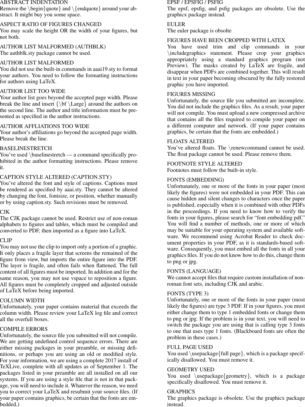 Page 8 of 11 - 2019 Formatting Instructions For Authors Using LaTeX Formatting-instructions-latex-2019