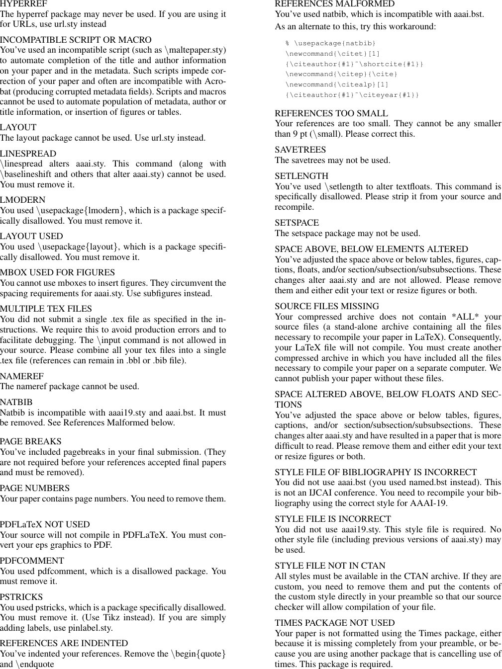 Page 9 of 11 - 2019 Formatting Instructions For Authors Using LaTeX Formatting-instructions-latex-2019