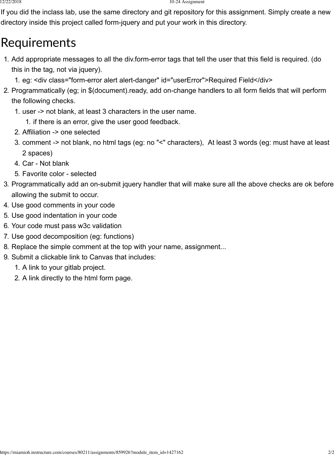 Page 2 of 2 - Form-jquery Instructions
