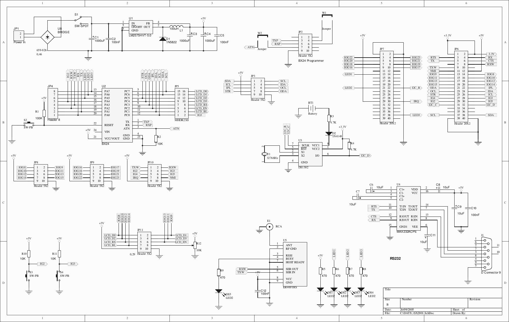 Page 1 of 1 - SX18_Schematic Foxcb Schematic