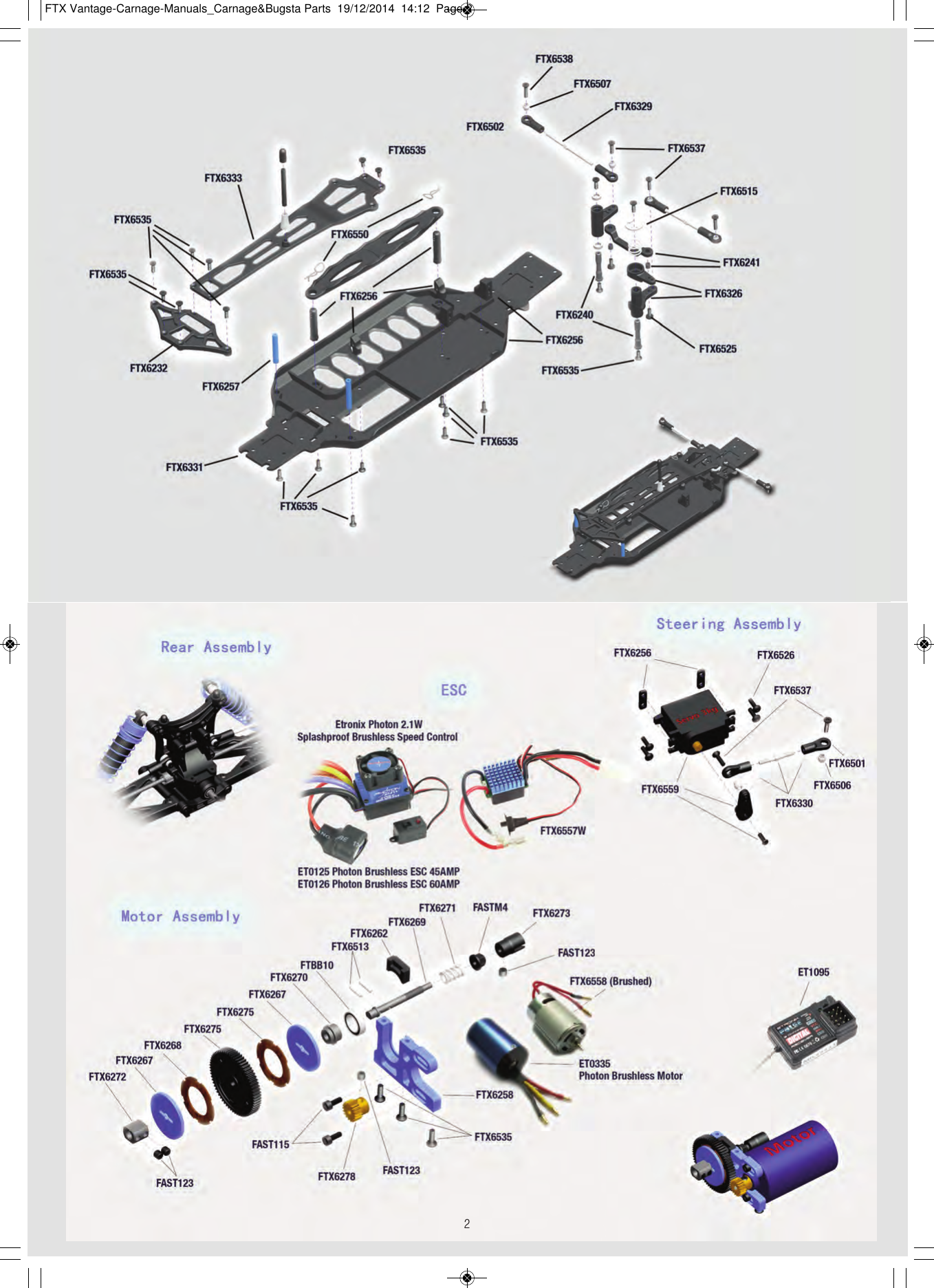 Page 2 of 12 - FTX Kit Cat 2012 Ftx-5545-Carnage_diagram Ftx-5545-Carnage Diagram