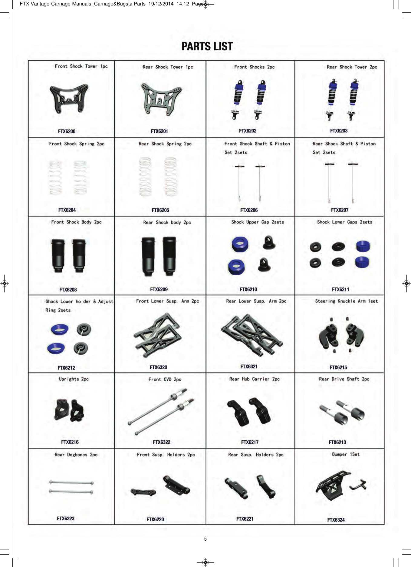 Page 5 of 12 - FTX Kit Cat 2012 Ftx-5545-Carnage_diagram Ftx-5545-Carnage Diagram