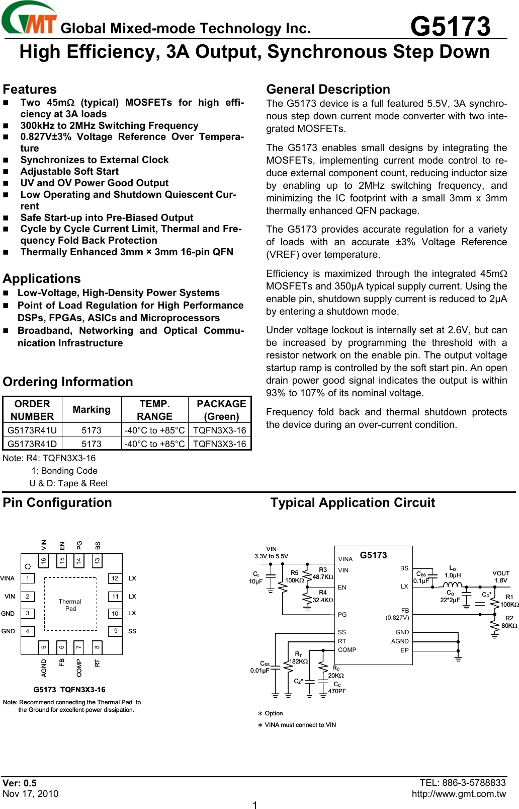 g5173-datasheet-www-s-manuals-gmt