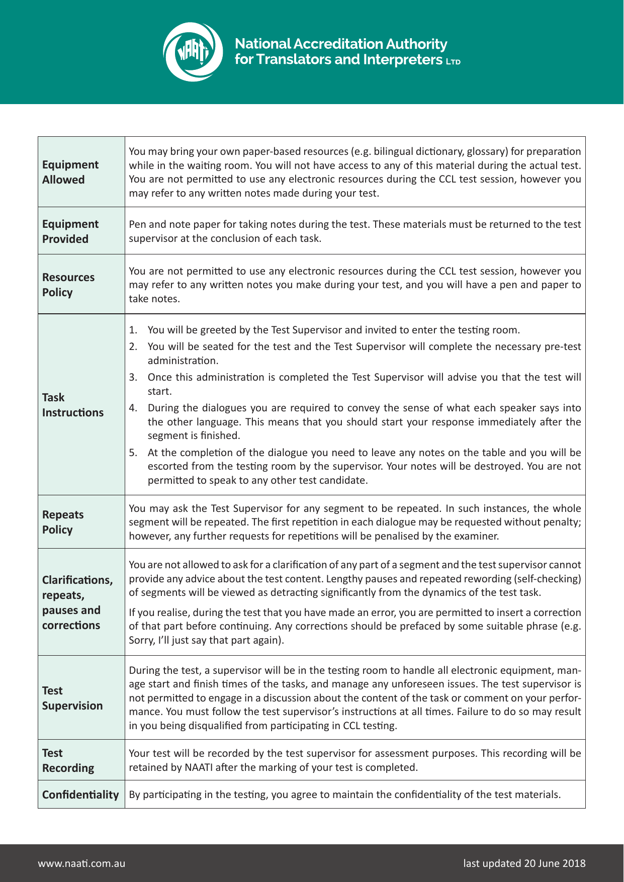 Page 2 of 2 - General Instructions