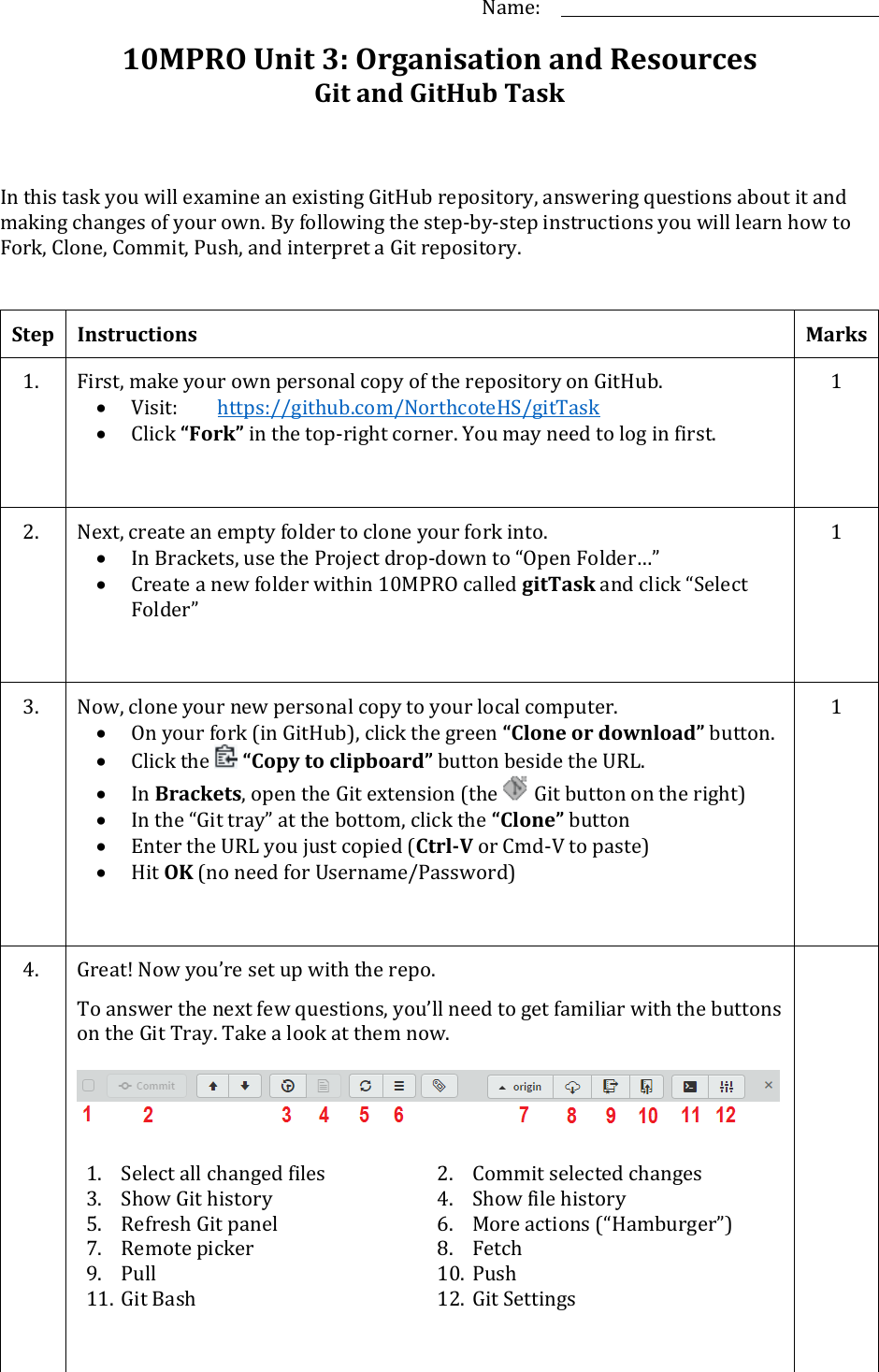 Page 1 of 4 - Git Task Instructions