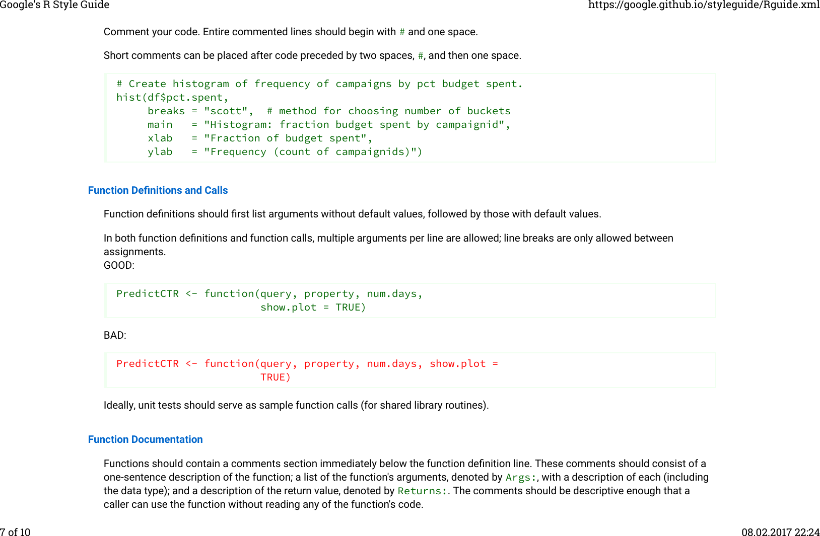 Page 7 of 10 - Google's R Style Guide