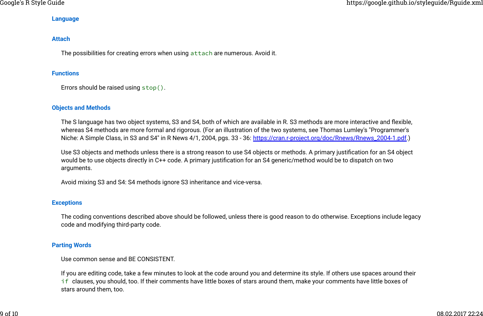 Page 9 of 10 - Google's R Style Guide