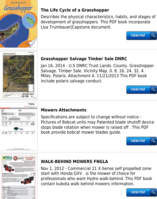 Page 5 of 6 - Grasshopper Mowers Accessories - Productmanualguide.com  !! Grasshopper-mowers-accessories