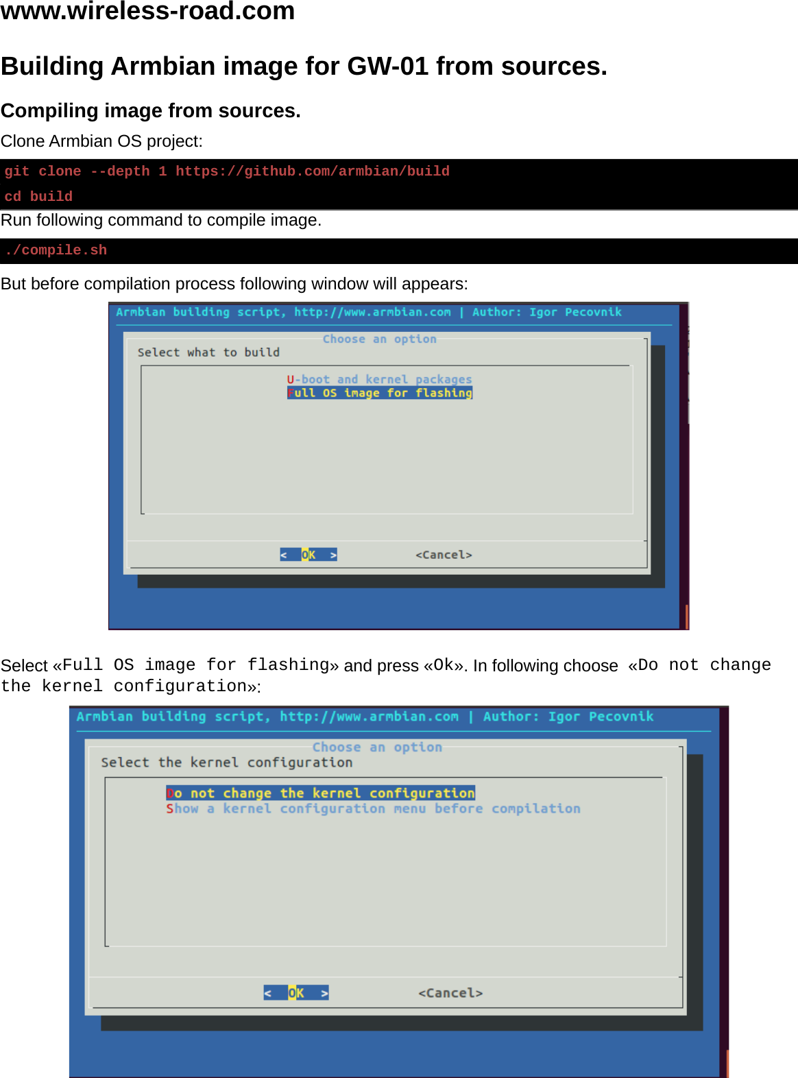 Page 1 of 6 - Openwrt OrangePi Zero MTD Patch Gw-01 Armbian Developers Guide.en