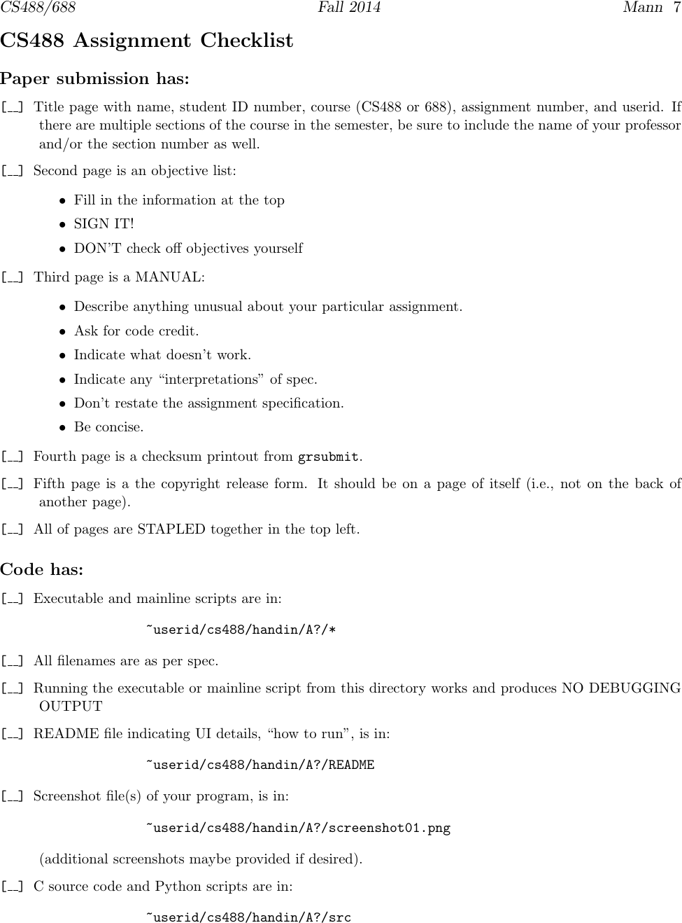 Page 7 of 8 - Handin Instructions