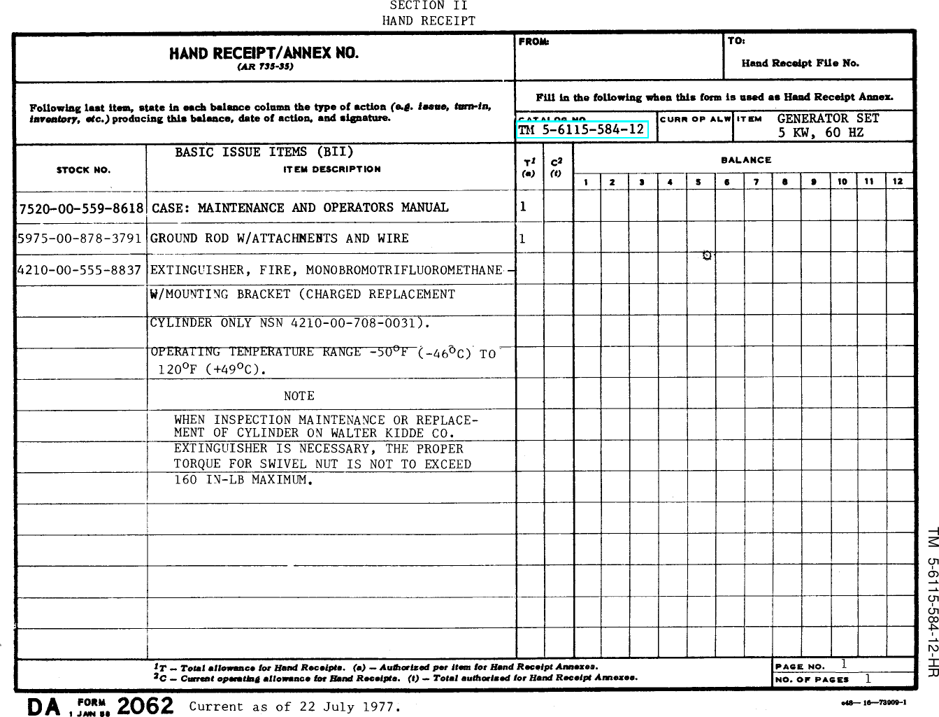 Page 5 of 10 - Ibl51b2.tmp Hand-receipt-manual