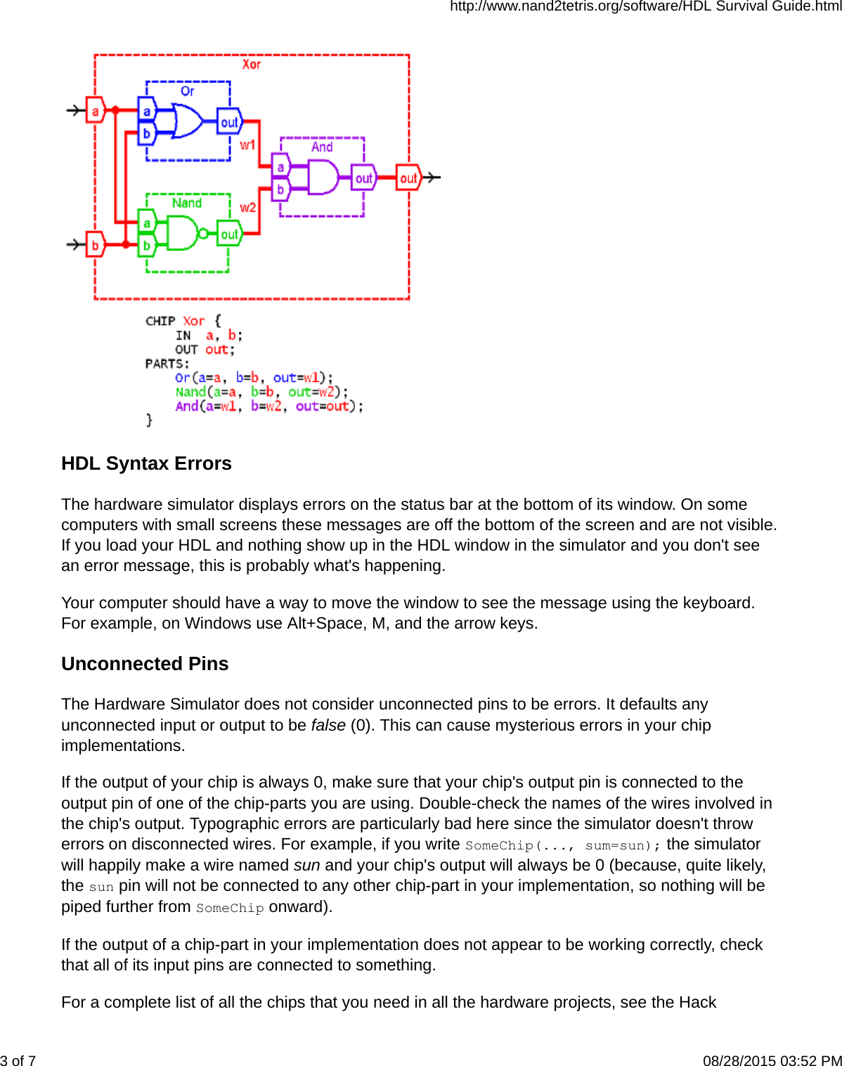 Page 3 of 7 - Hdl Survival Guide