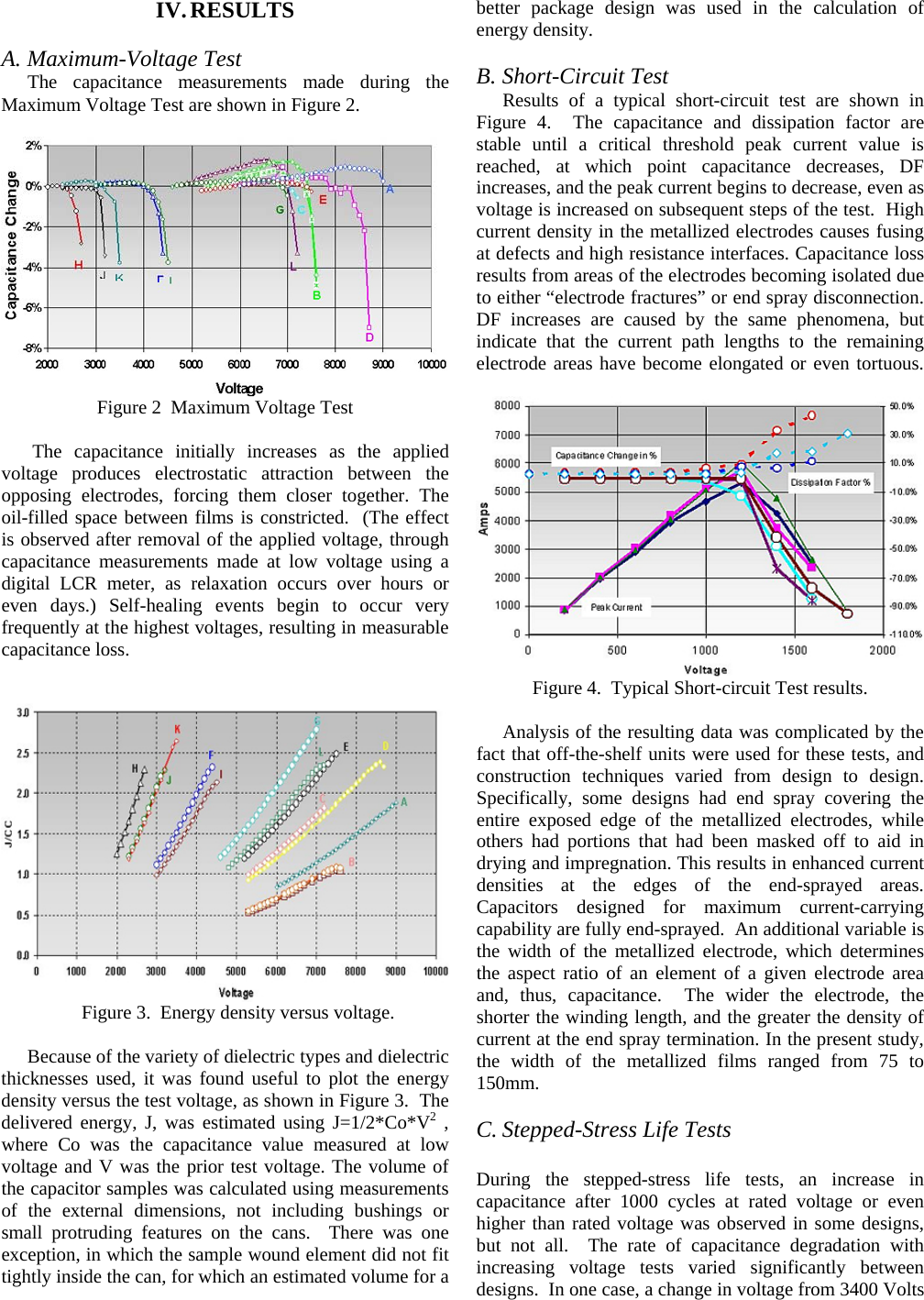 Page 4 of 5 - PREPARATION OF PAPERS FOR THE 2003 IEEE INTERNATIONAL CONFERENCE ON High-energy-capacitor-characterization