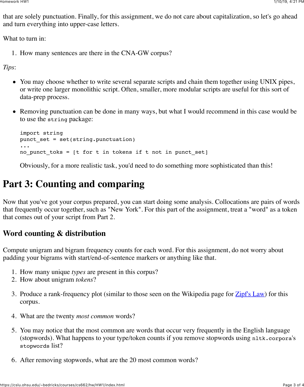 Page 3 of 4 - Hw1 Instructions