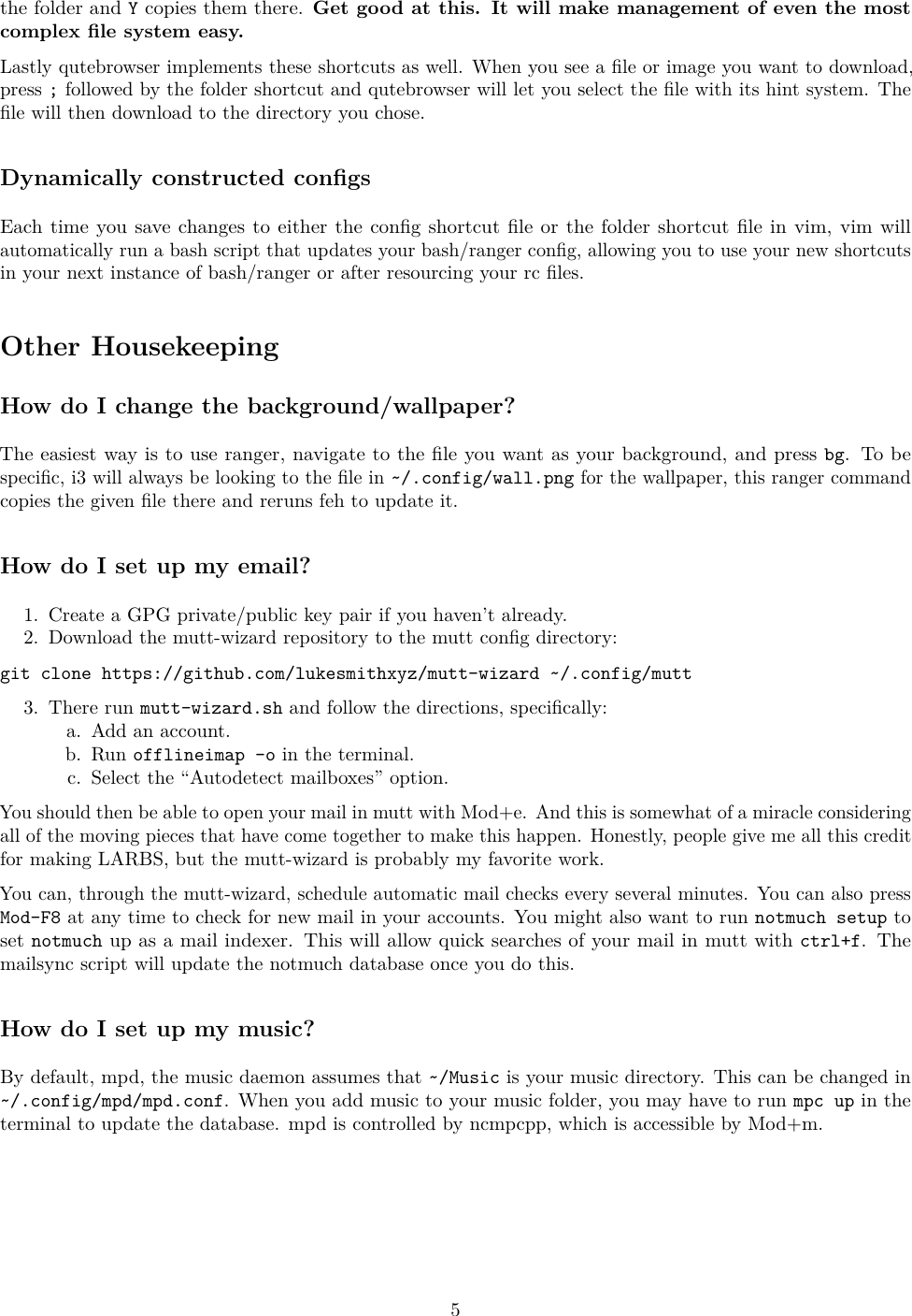 Page 5 of 6 - A Friendly Guide To LARBS I3