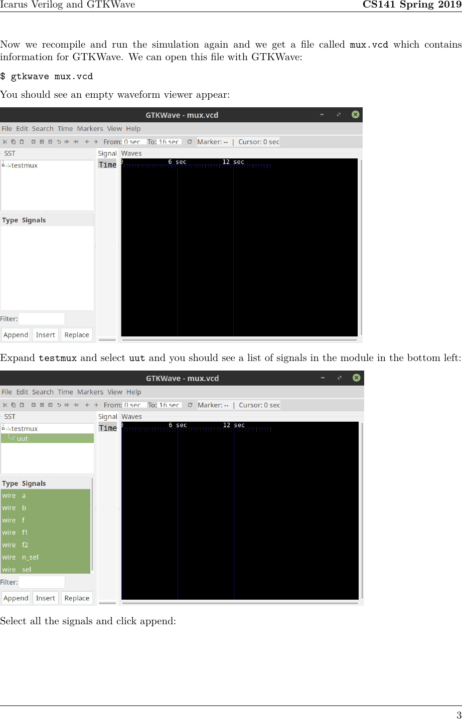 Page 3 of 4 - Icarus Verilog And GTKWave Guide