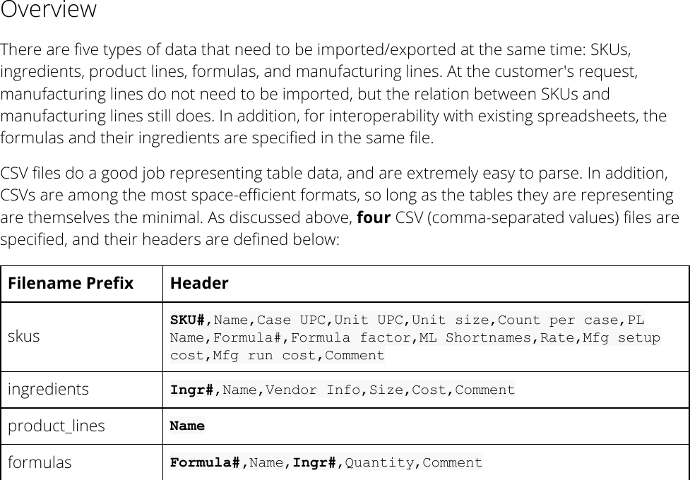 Page 1 of 6 - Import Instructions