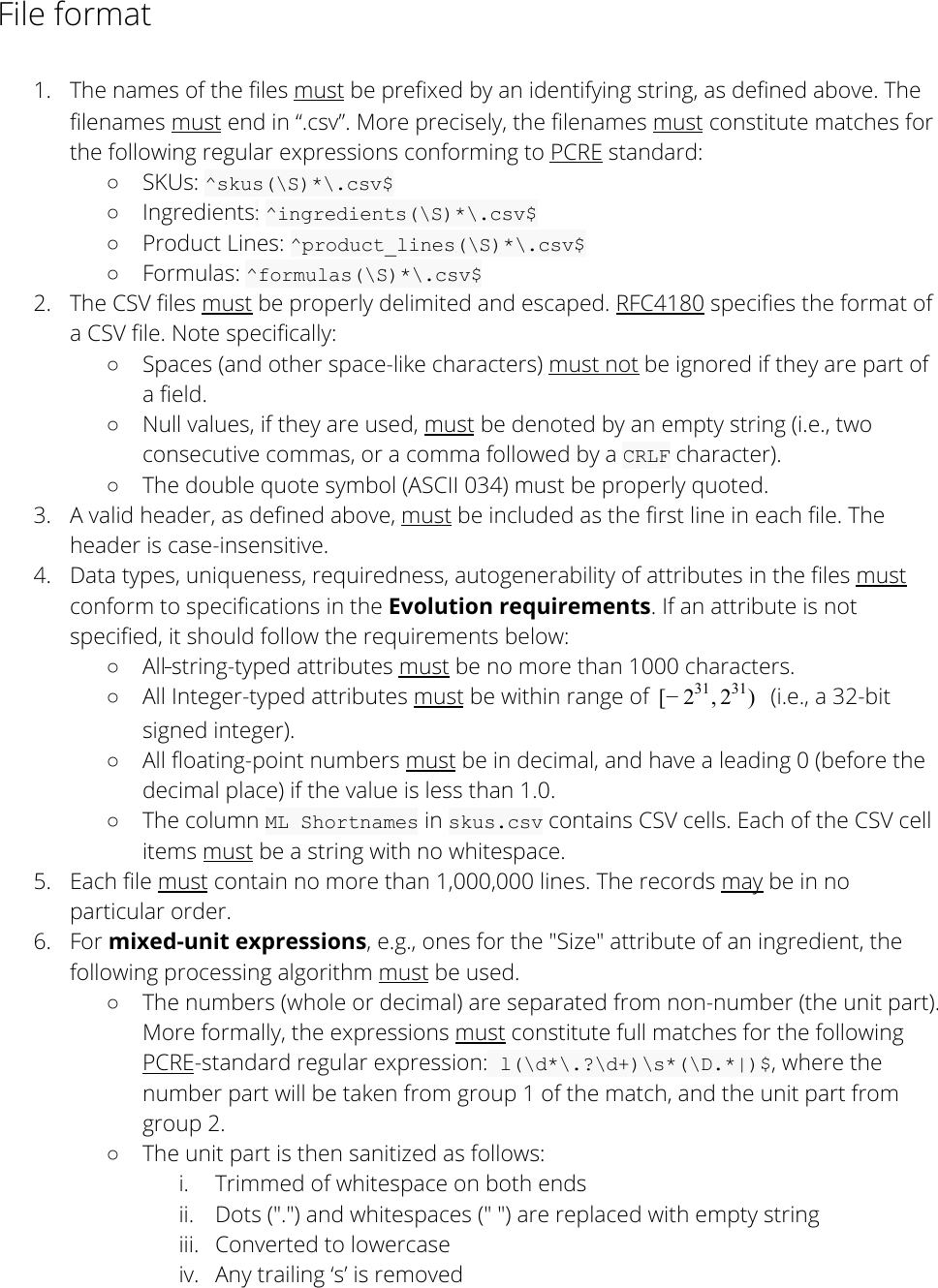 Page 2 of 6 - Import Instructions
