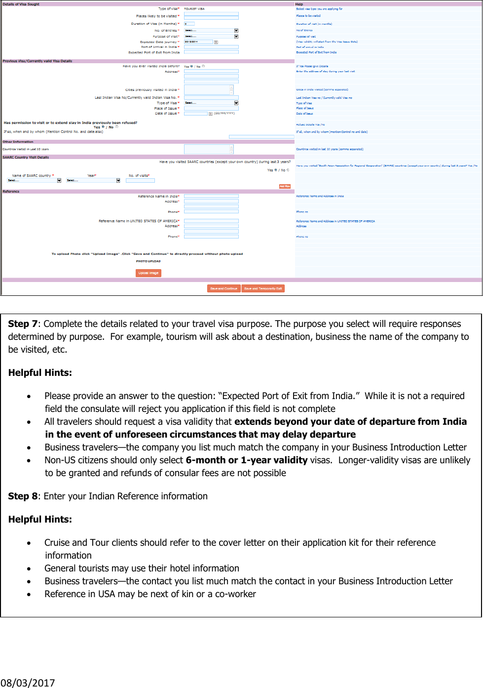 Page 3 of 5 - India Visa Application Guide