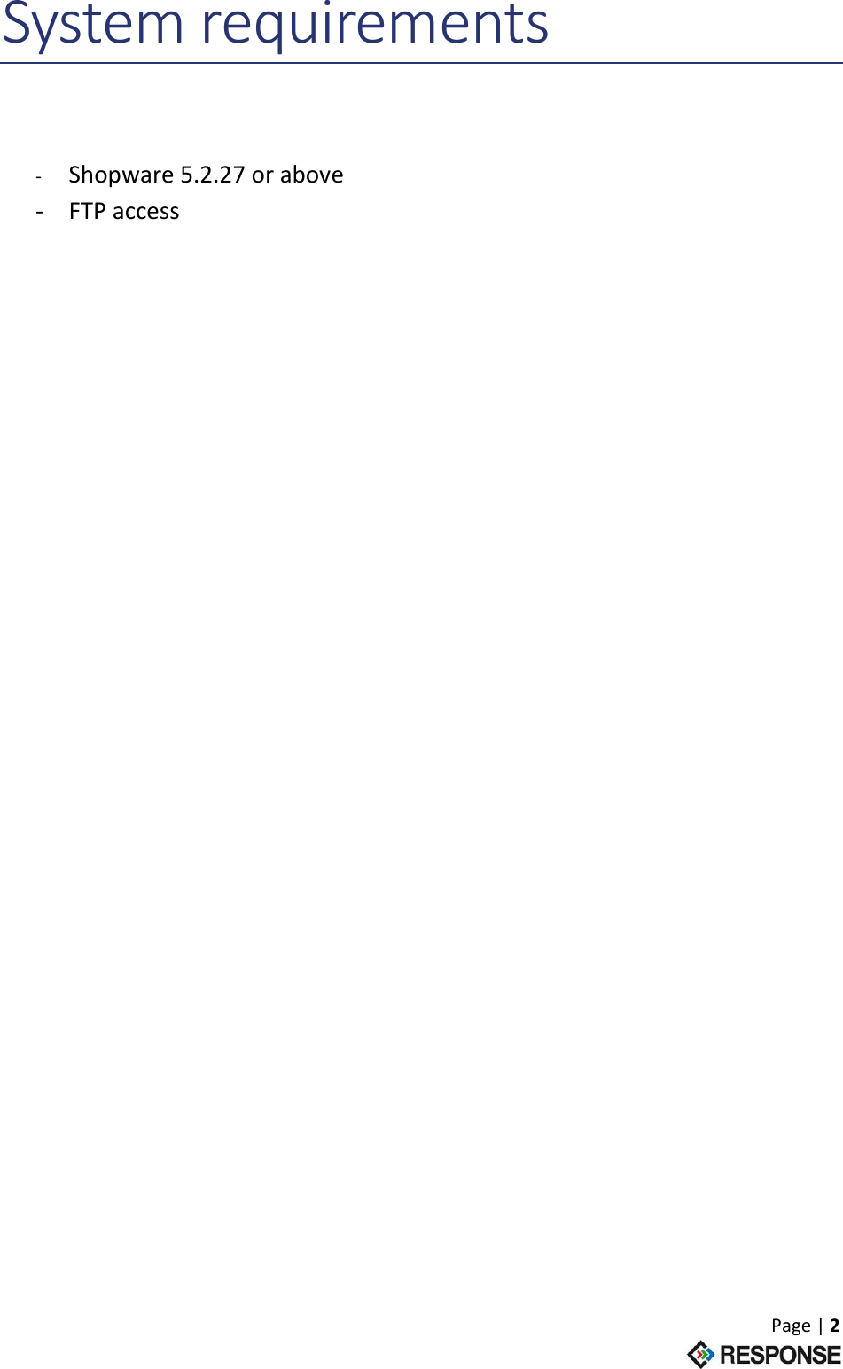 Page 2 of 6 - Installation Manual En