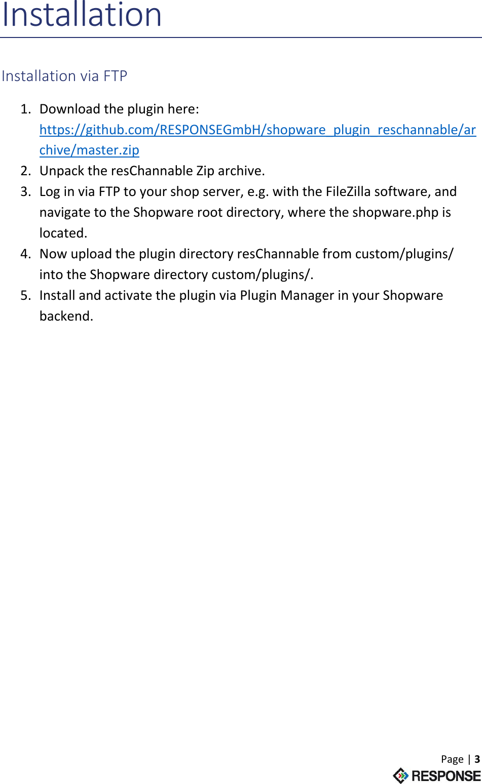 Page 3 of 6 - Installation Manual En