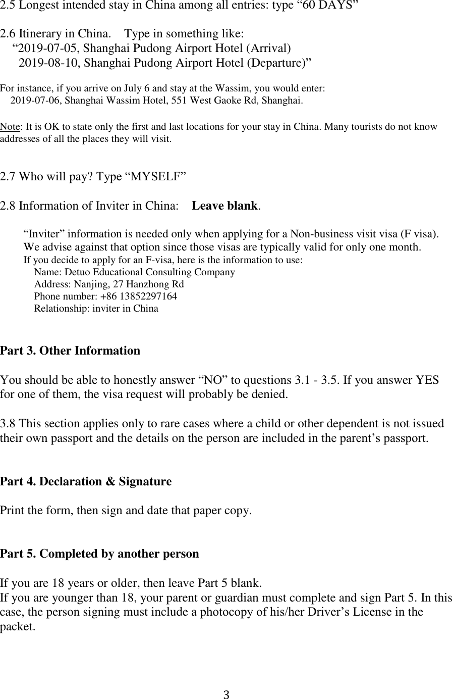 Page 3 of 3 - Instructions-for-visa-application-form
