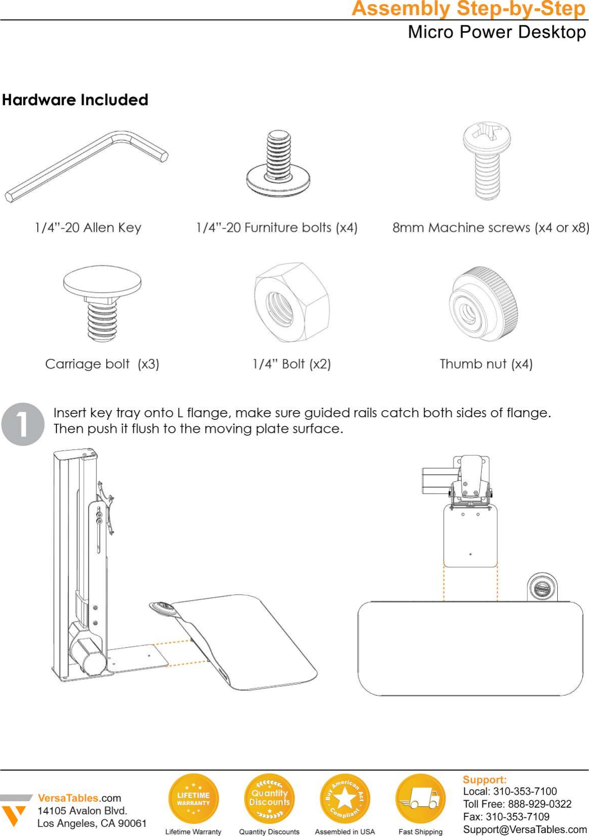 Page 2 of 4 - Instructions Microdesk-versadesk 1