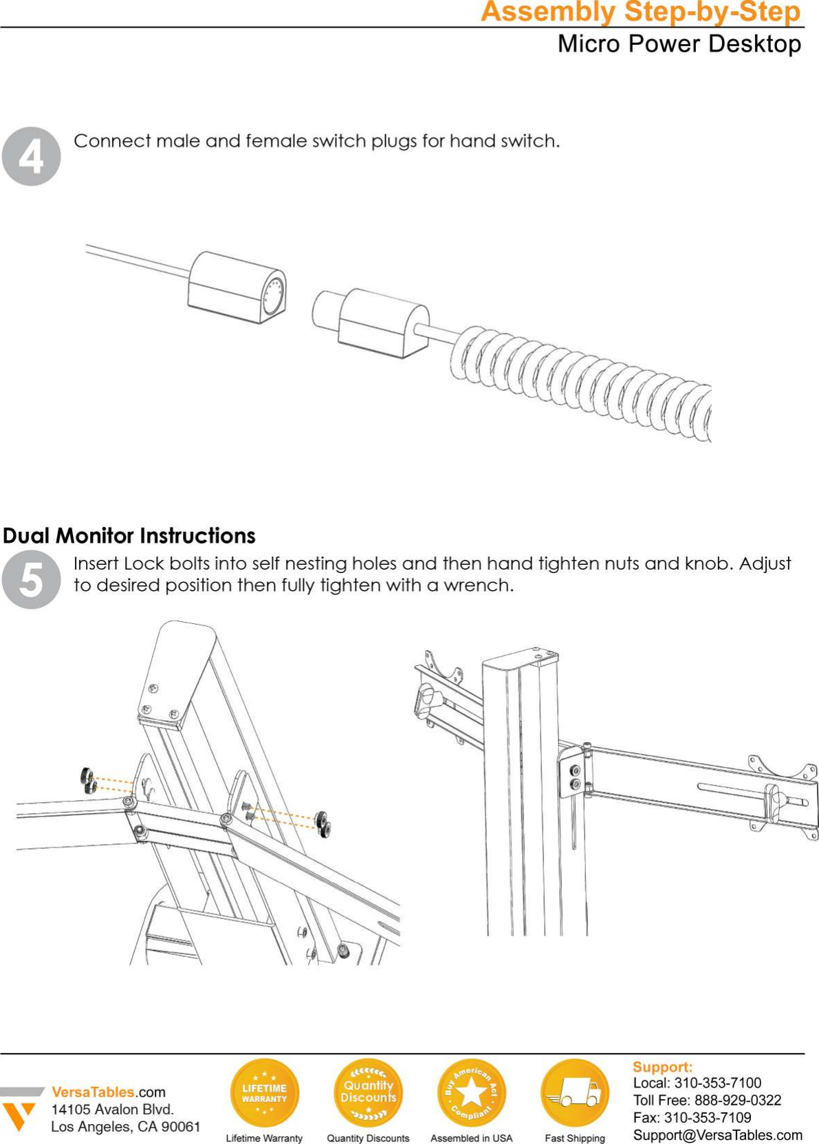 Page 4 of 4 - Instructions Microdesk-versadesk 1