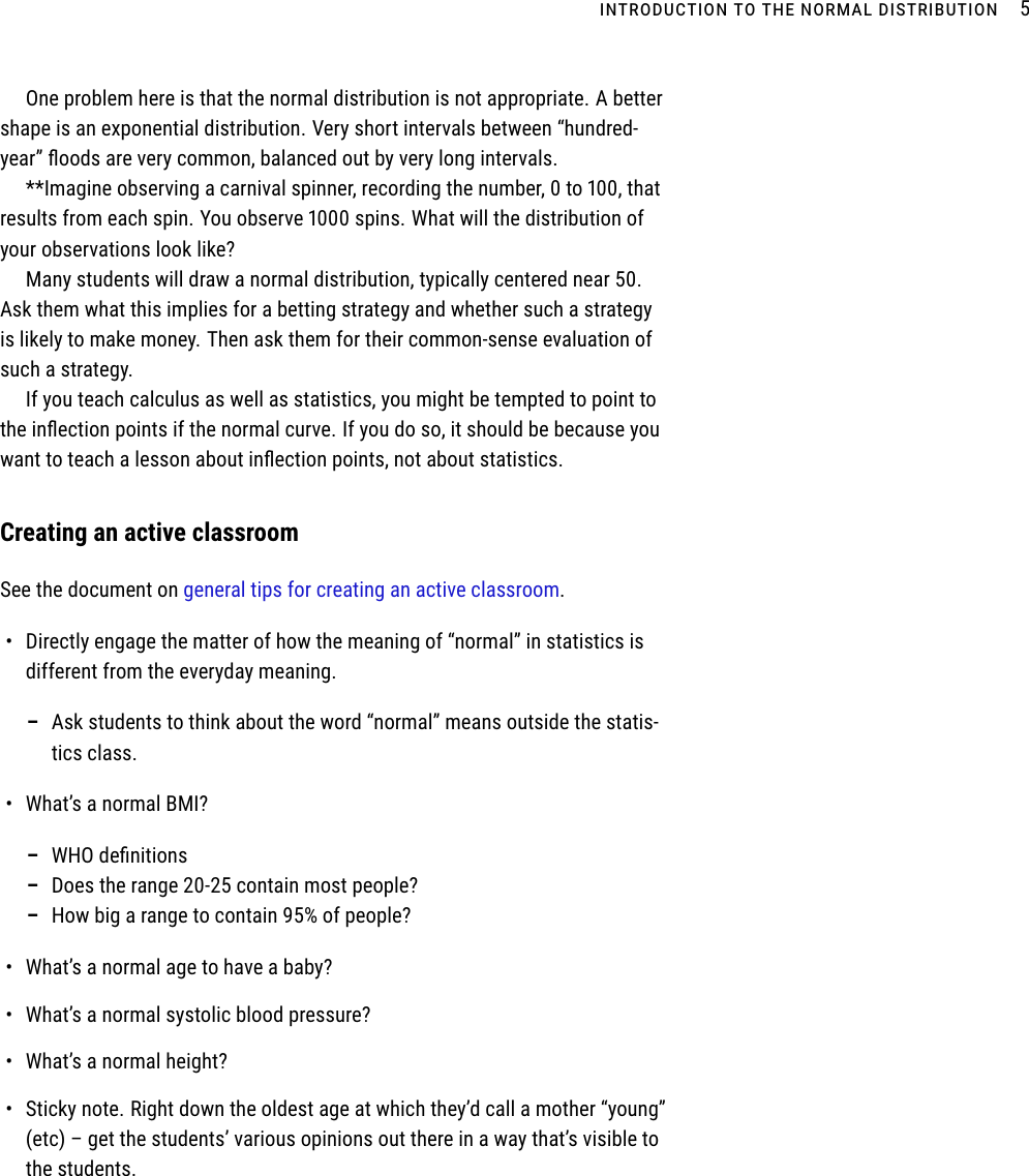 Page 5 of 5 - Introduction To The Normal Distribution Instructions-normal-distribution