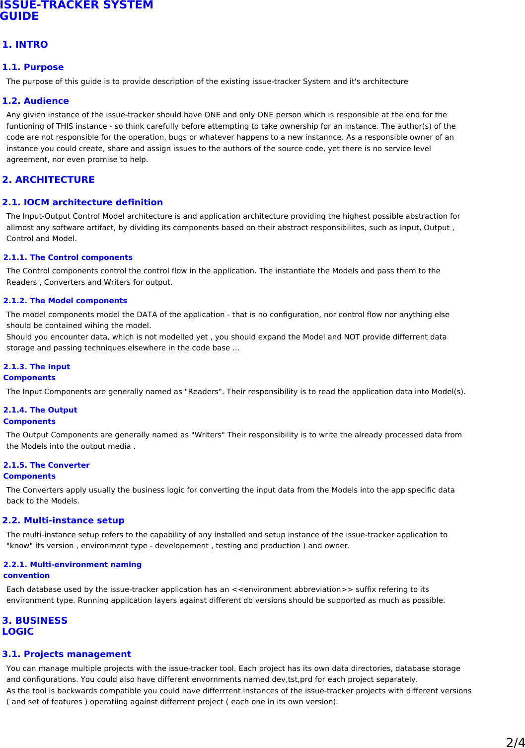 Page 2 of 4 - View Tst_issue_tracker.SystemGuide Issue-tracker-system-guide