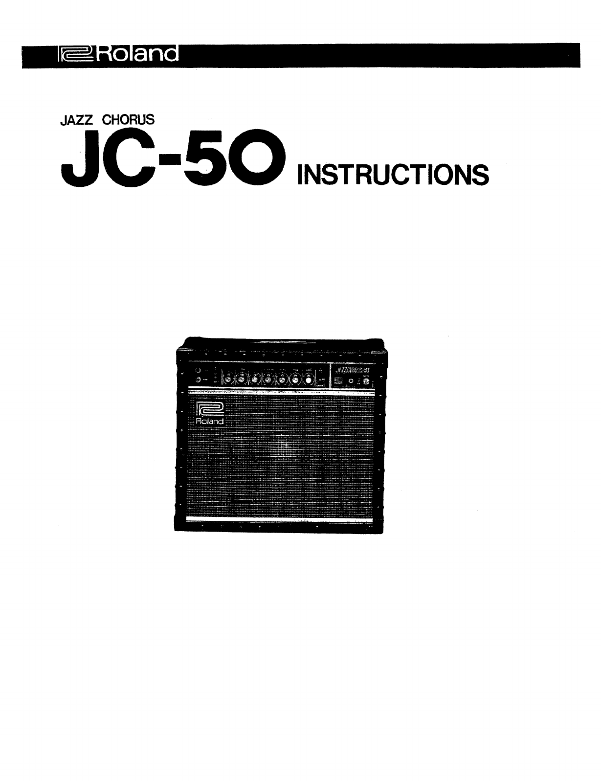 roland jc 50 serial number